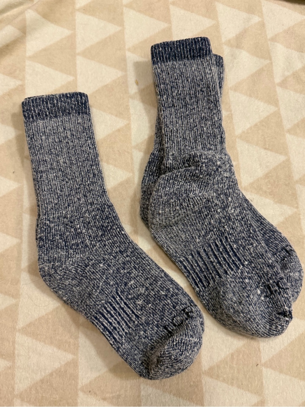 J crew heavy duty boot socks grey